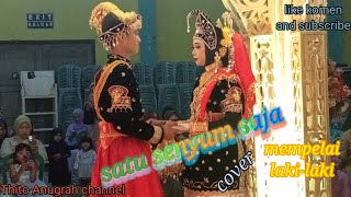 Download Lagu Mempelai laki-laki persembahkan lagu untuk mempelai perempuan cover_satu senyum saja_ MP3