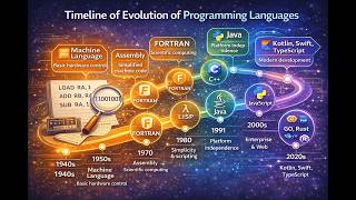 Complete History of Programming Languages (1940s–2025) | Easy Explanation