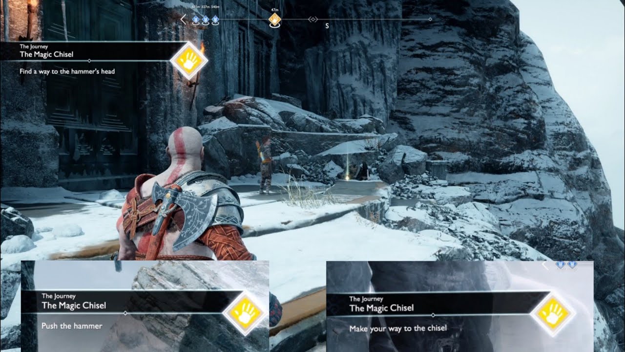 The magic chisel part 4 Push the hammer Find a way to the hammer's