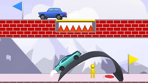 Draw The Bridge 3D - All Levels Gameplay Android, iOS