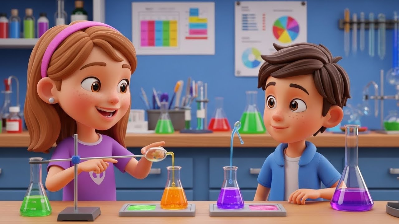 Little Scientist Lab Song for Kids | Science Song for Kids, Popular Nursery Rhyme & Baby Music 🔬🎶👶