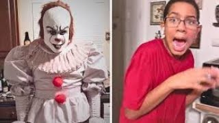 Hilarious Scare cam Funny Pranks Reaction TikTok compilation