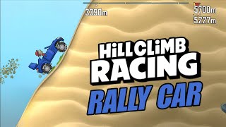 Hill Climb Racing Rally Car Gameplay 2026 (Beach)