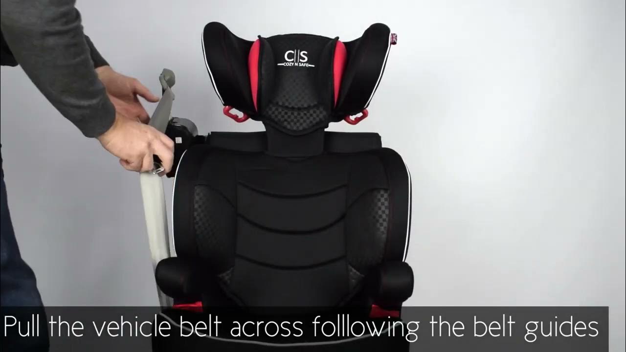 Cozy N Safe Augusta EZFix Group 2 3 Child Car Seat Fitting YouTube