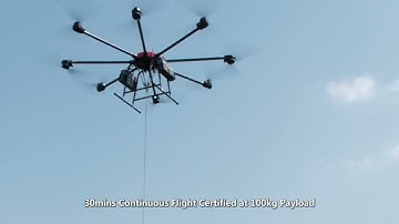 HZH Y150 Cargo Drone - 150kg Load | Hongfei Drone #drone #transportation #industrial #hongfeidrone