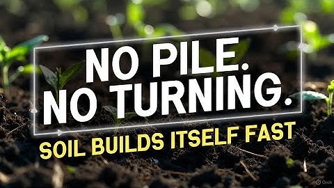 I Quit Compost Piles Forever. This No-Turn Composting Method Builds Soil INSANELY Fast
