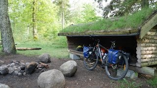 Cycle Touring the East coast of Jutland, Denmark, following the National cycle route nr 5