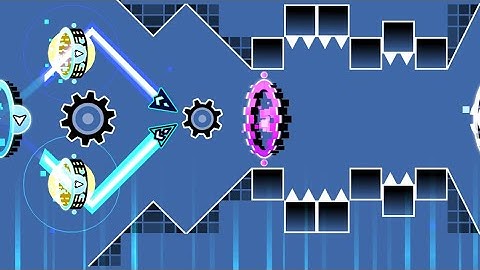 (XXL CAMELLIA LAYOUT) Xero Preview 2 by Cyblurr | Geometry Dash 2.207