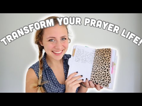 HOW TO START (or deepen) YOUR PRAYER JOURNAL LIFE: my prayer notebook set up & powerful tips