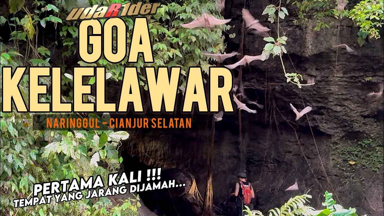 PERTAMA KALI‼️Jelajah Goa Kelelawar Naringgul, Cianjur Selatan “Gelap, Lembab, dan Penuh Misteri!”