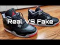 Jordan 4 Bred Reimagined- REAL VS FAKE!!!