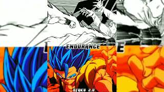 Goku Mui Manga Vs Gogeta Blue