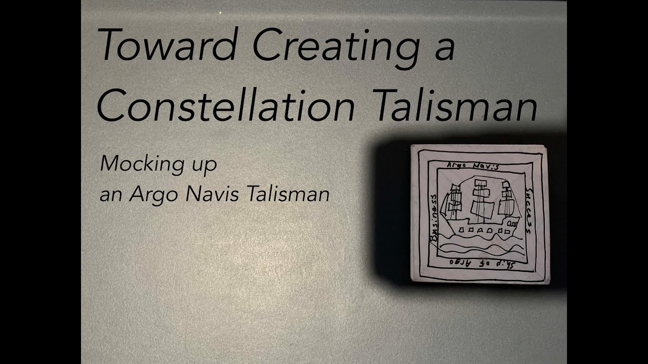 Developing an Argo Navis Talisman