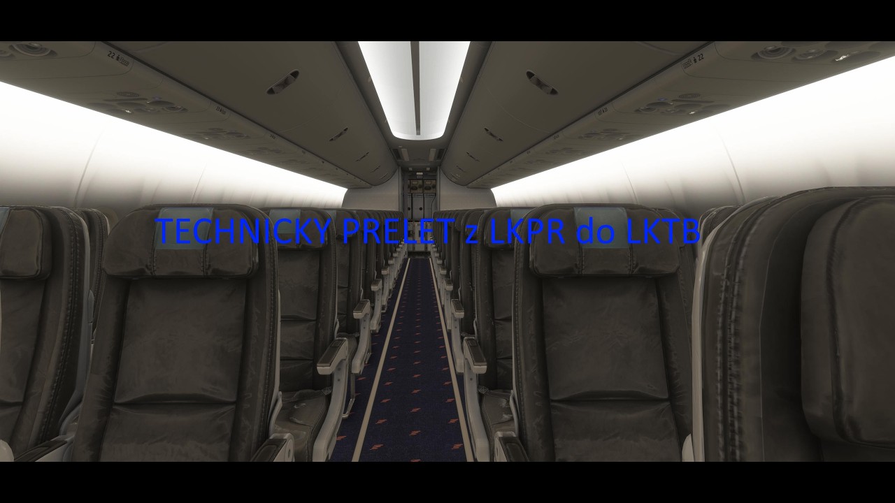 Technicky prelet z LKPR do LKTB | PMDG 737 NG | MSFS2024