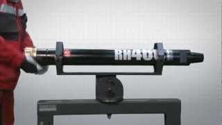 Sandvik RH460 DTH hammer maintanence video