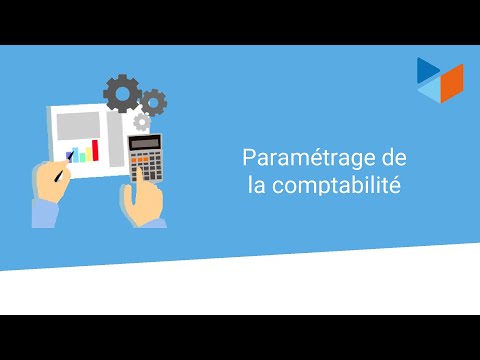 GESTAN - Paramétrages de la comptabilité