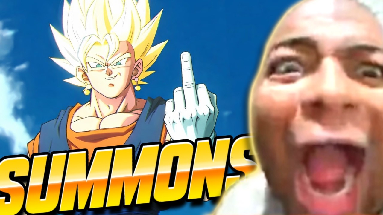 VAI SE FUD... VEGITO!!! SUMMONS NA NOVA RARIDADE #dragonballlegends #summons