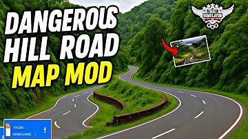 Map Mod Bussid 4.3.4 - New Dangerous Hill Road Map Mod For Bus Simulator Indonesia | Bussid Map Mod
