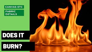 The Hidden Secret: NFPA 701 Fabric Burn Test Uncovered | CanvasETC