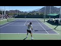 Stefanos Tsitsipas | 2021 Indian Wells Practice | Court Level