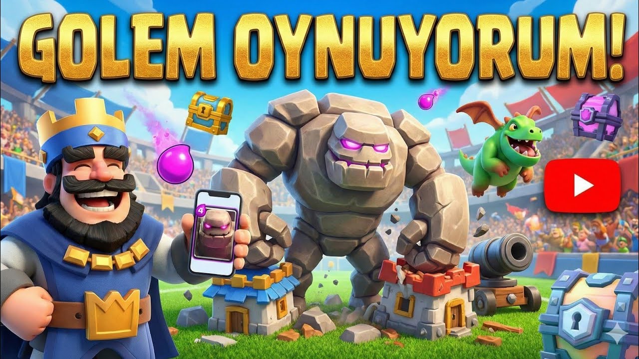 GOLEM OYNAYIN OYNATTIRIN! ÇOK GÜÇLÜ META