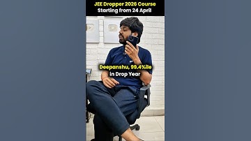 How he got 99.4%ile in Drop Year 😱🔥| JEE Mains Result 2025 #shorts #esaral #jee #iit