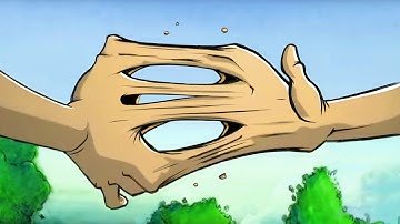 "HANDSHAKE" Strangers stick together, animated by Patrick Smith.