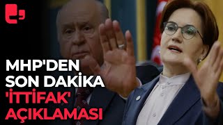 Mhpden Son Dakika İttifak Açıklaması İyi̇ Parti...