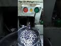 Automatic curtain grommet making machine #curtains #eyelets