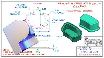 TTT 05-02b Step Stool - Practice Model with Plasticity