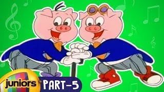 Three Little Pigs Animated Cartoon Series For Kids Part 5 Mango Juniors