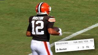 Denzel Boston FULL Highlights vs Buccaneers | Every Catch
