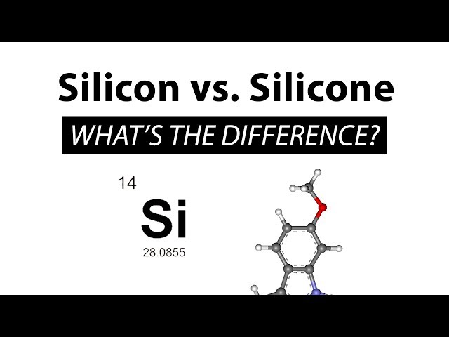 What's the difference between Silicon and Silicone?