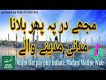      مجھے در پہ پھر بلانا مدنی مدینے والے