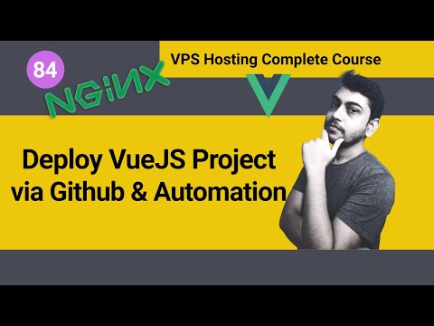 Deploy Vue JS Project via Github and Automate Deployment Nginx VPS