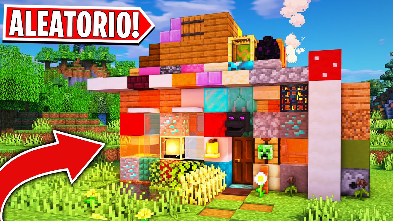 Como Hacer Una Casa Con Bloques De Comandos En Minecraft