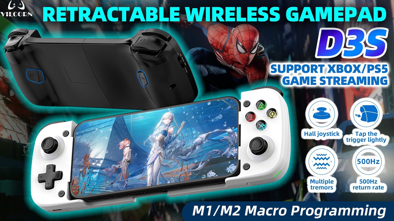 D3S Mobile Phone Game Controller | How to Connect - YouTube