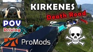 ProMods Death Road (Kirkenes Quarry) | Logitech G29 Gameplay screenshot 3