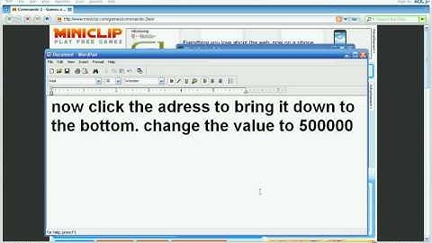 Commando 2 unlimited hp and ammo hack