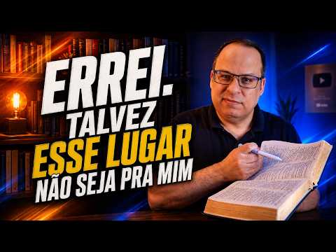 I messed up. Maybe this isn't the place for me! (Felipe Seabra)