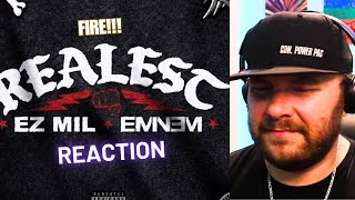 MACE REACTS to Ez Mil - Realest ft. Eminem - (SHADY DEBUT!!!)