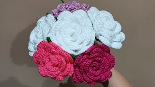 Rosa eterna a #crochet Facil de realizar.