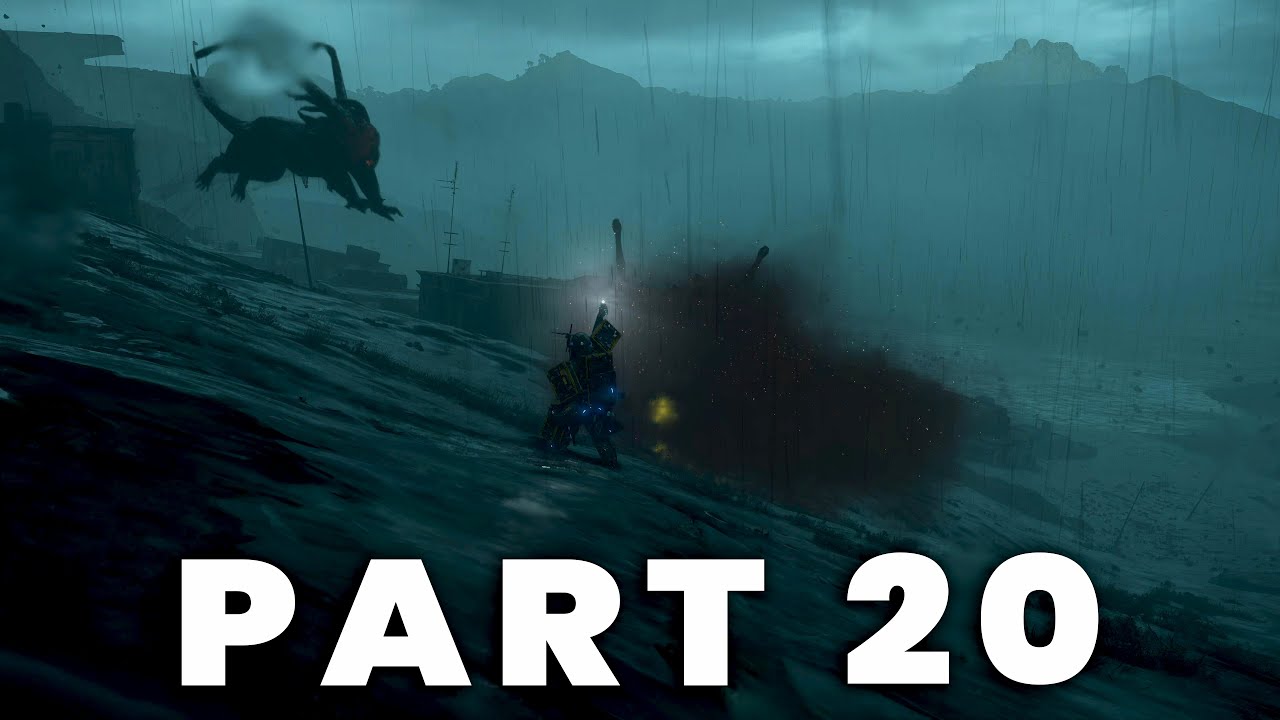 DEATH STRANDING 2: ON THE BEACH Gameplay Walkthrough Part 20 - EAST DISTRO CENTRE | CAPTURING A BT