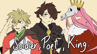 Soldier, Poet, King // MCYT Animation (Tommy, Wilbur, Techno)