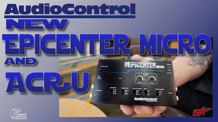 AudioControl's new Epicenter Micro and the smartest add on bass knob ever