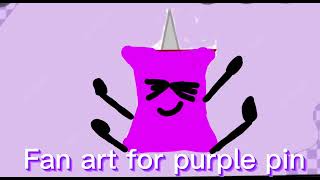Fan art for purple pin