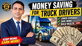 How Truck Drivers Can Save Money FAST | Save More on Fuel, Food & Expenses FAST 