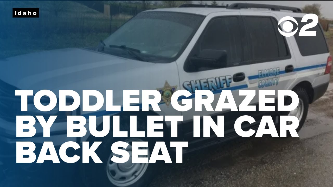 Toddler grazed by bullet in car backseat on Idaho highway - YouTube