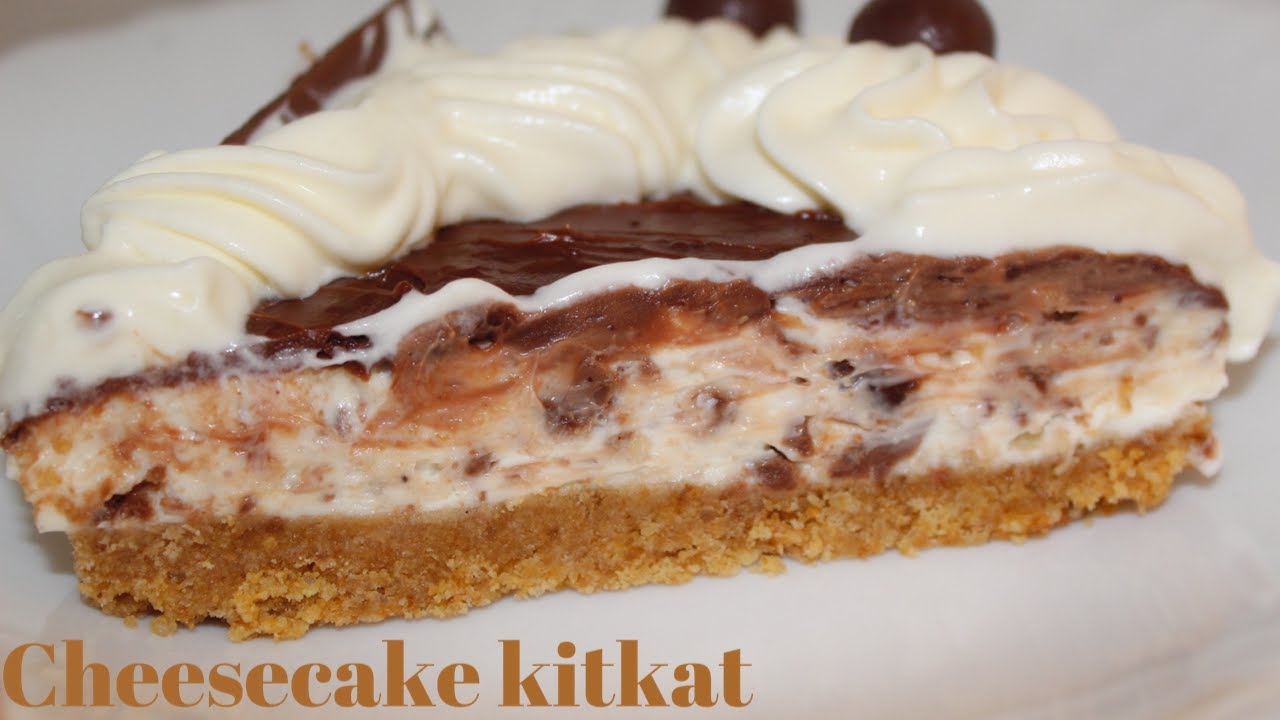 Cheesecake Kitkat Sans Cuisson Recette Facile Youtube