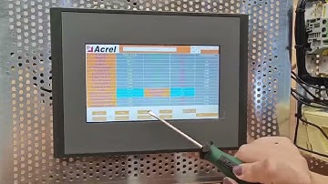 Acrel Electric | ATP007data center multi-circuits energy meter touch screen introduce video